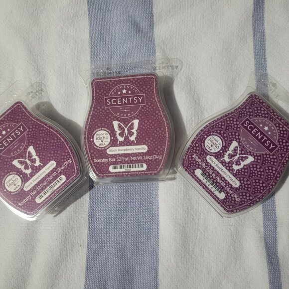 Black Raspberry Vanilla 3 pack Wax - Picture 1 of 1